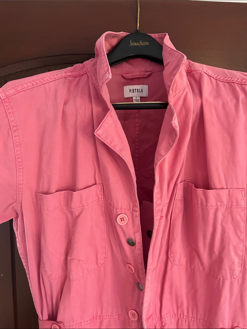 pistola Bubblegum Pink Utility Jacket